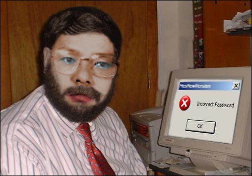  . Incorrect password or user name. -  -